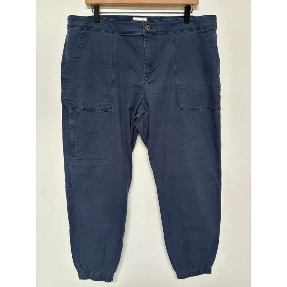 North Face Chino Pants Women’s 16 Blue Jogger Style Cotton Gorpcore
